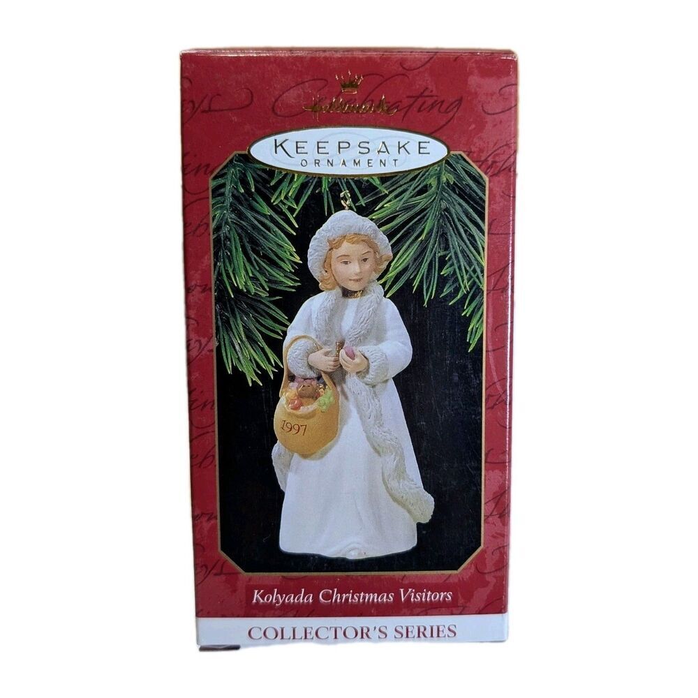Hallmark Keepsake 1997 Kolyada Christmas Visitors Ornament Collector's Series